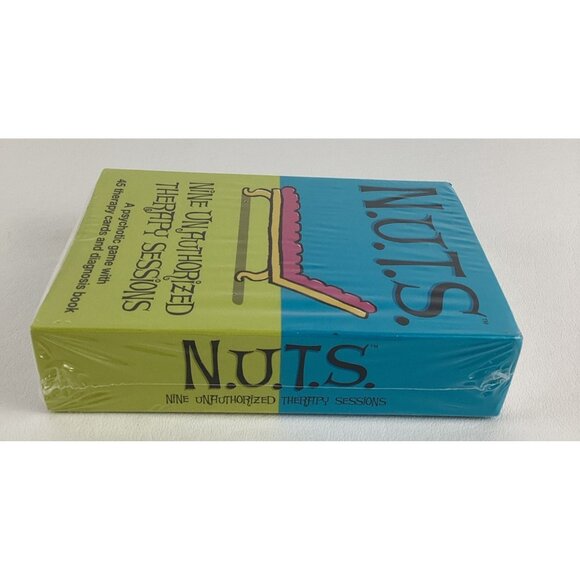 N.U.T.S. Nine Unauthorized Therapy Sessions Psychotic Card Game Diagnosis Book - Picture 6 of 6